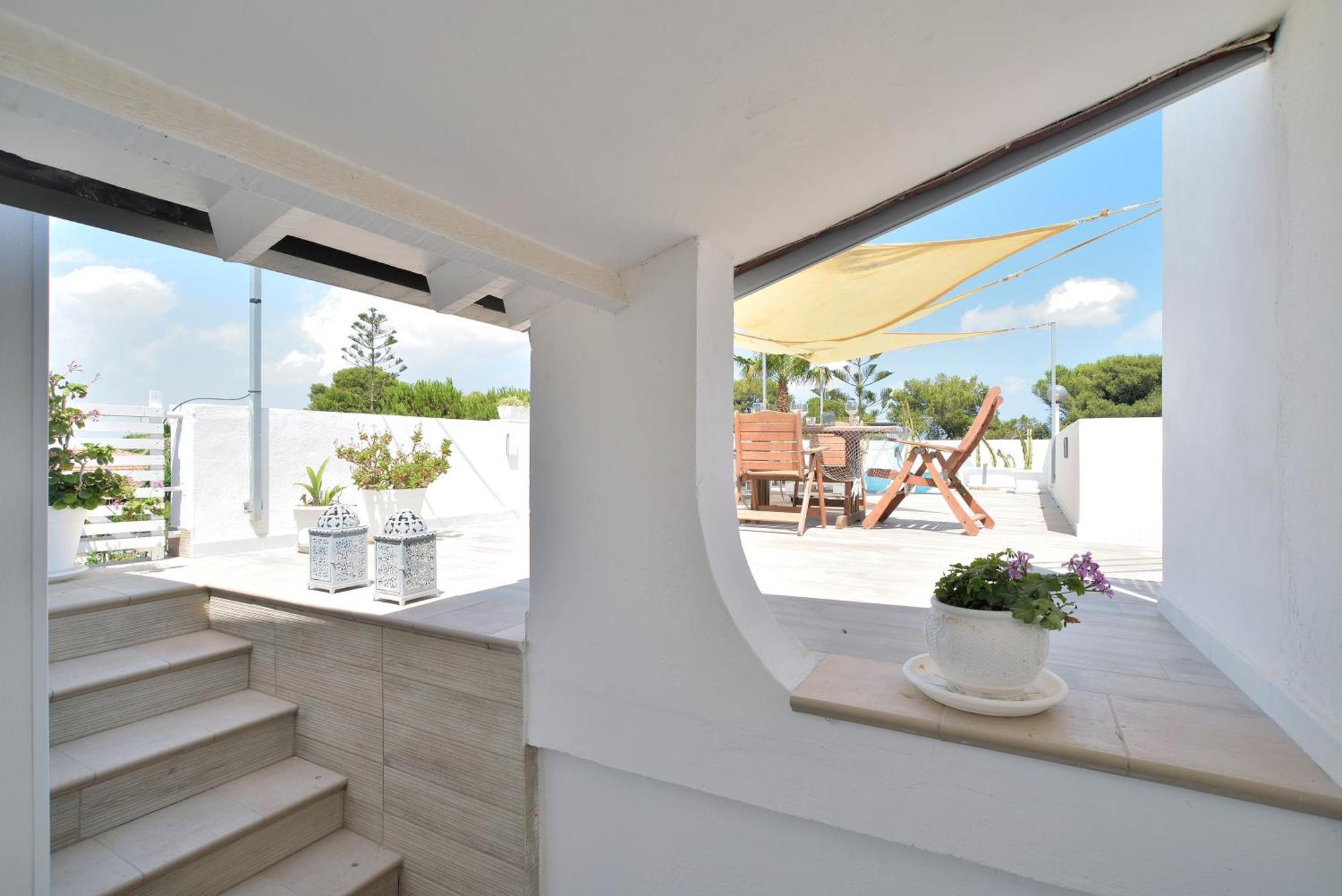 Romantic House Terrazza Vista Mare Santa Maria Del Focallo Habitación foto
